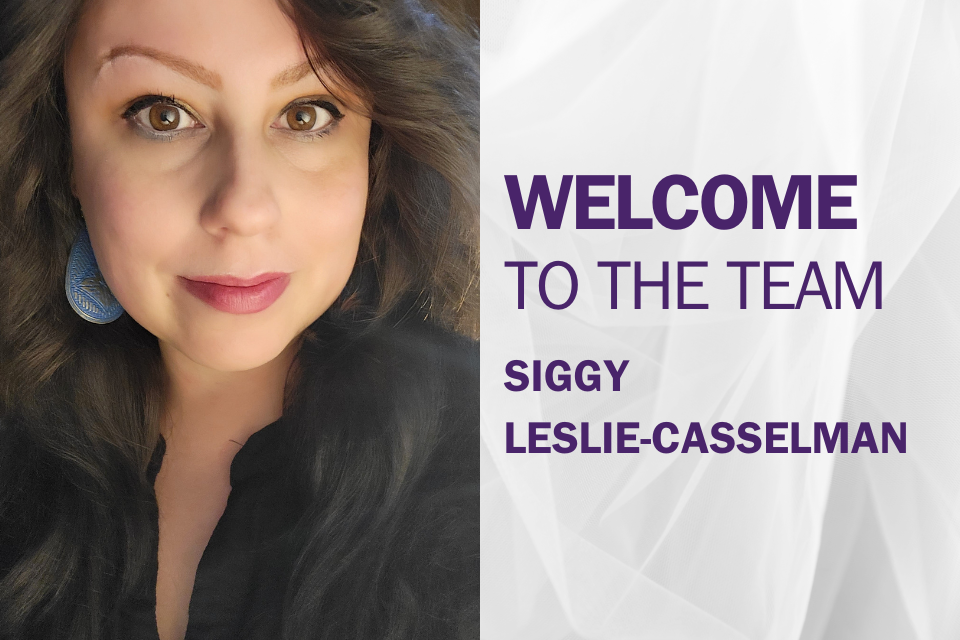 Welcome to the Team, Siggy Leslie-Casselman